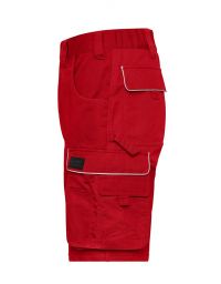 Arbeitsshorts Herren in Rot